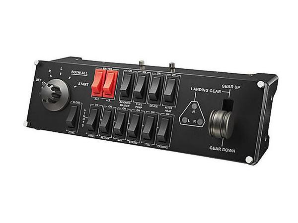 Simulator Switch Module Logitech Flight Switch Panel Professional Simulation Switch
