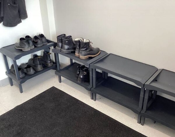 Rakabot Plastico 2 Tier Boot Rack Charcoal